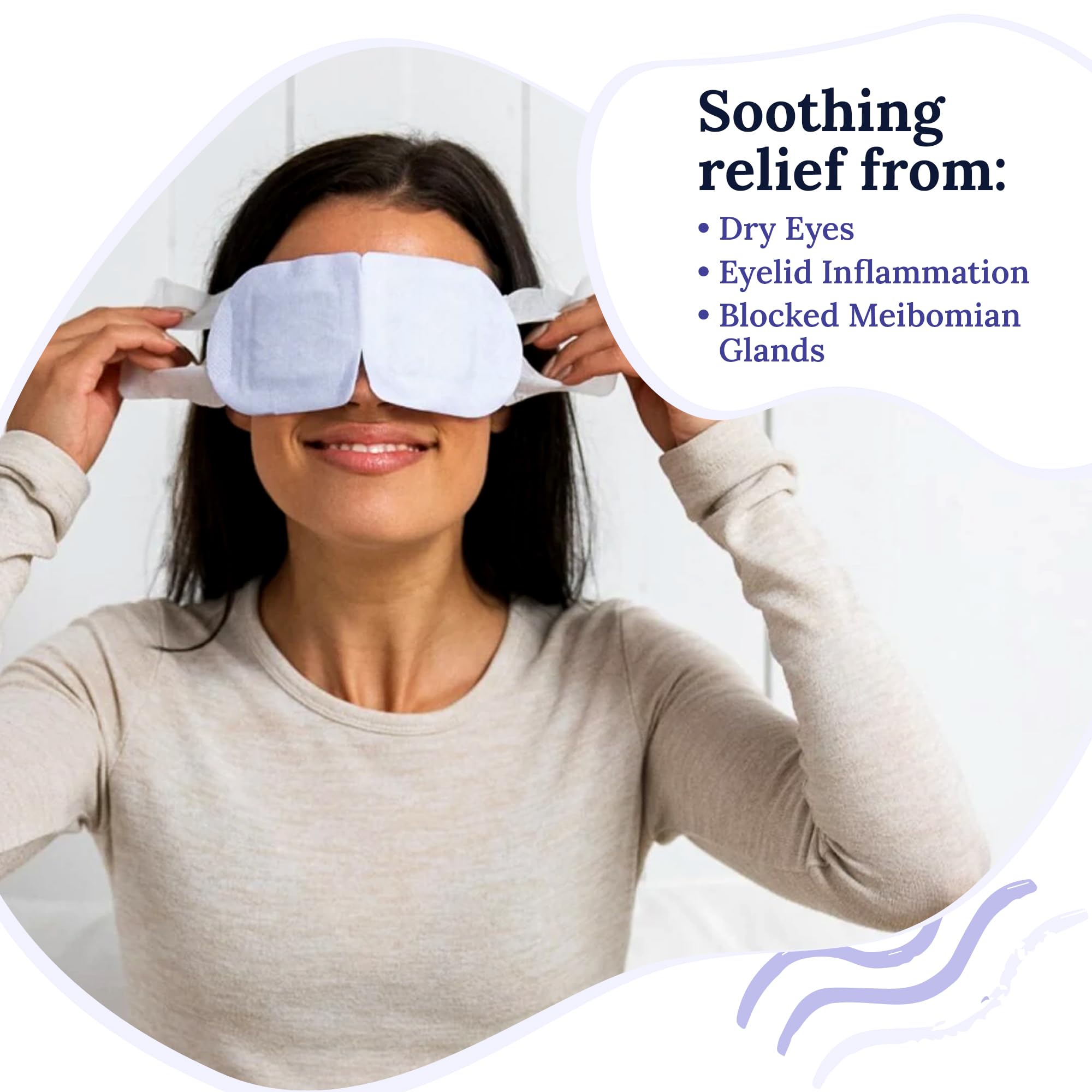 CorneaCare Rest: mascarilla ocular caliente para ojos secos