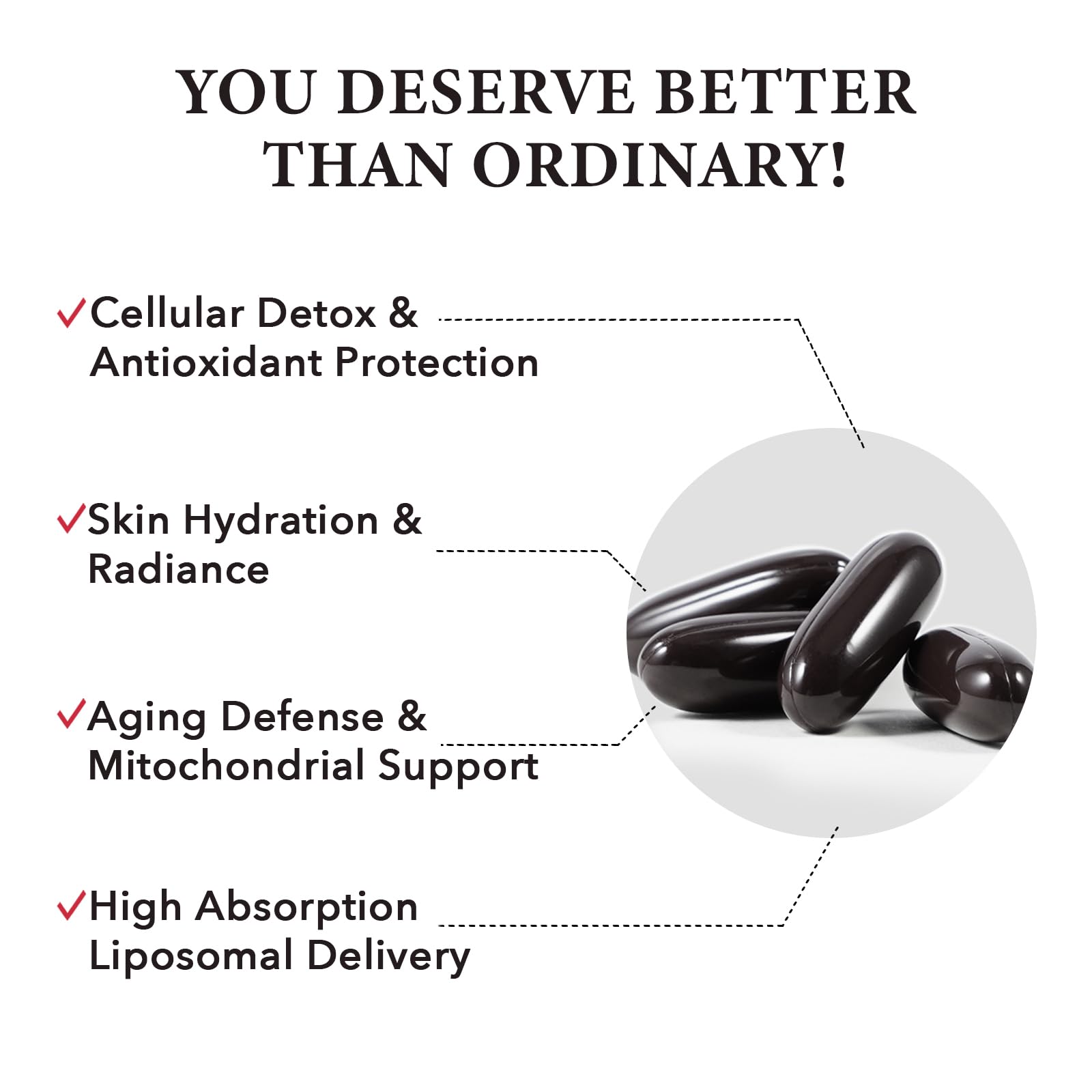 Corporallight glutation liposomal con absorcion mejorada para beneficios posibles.