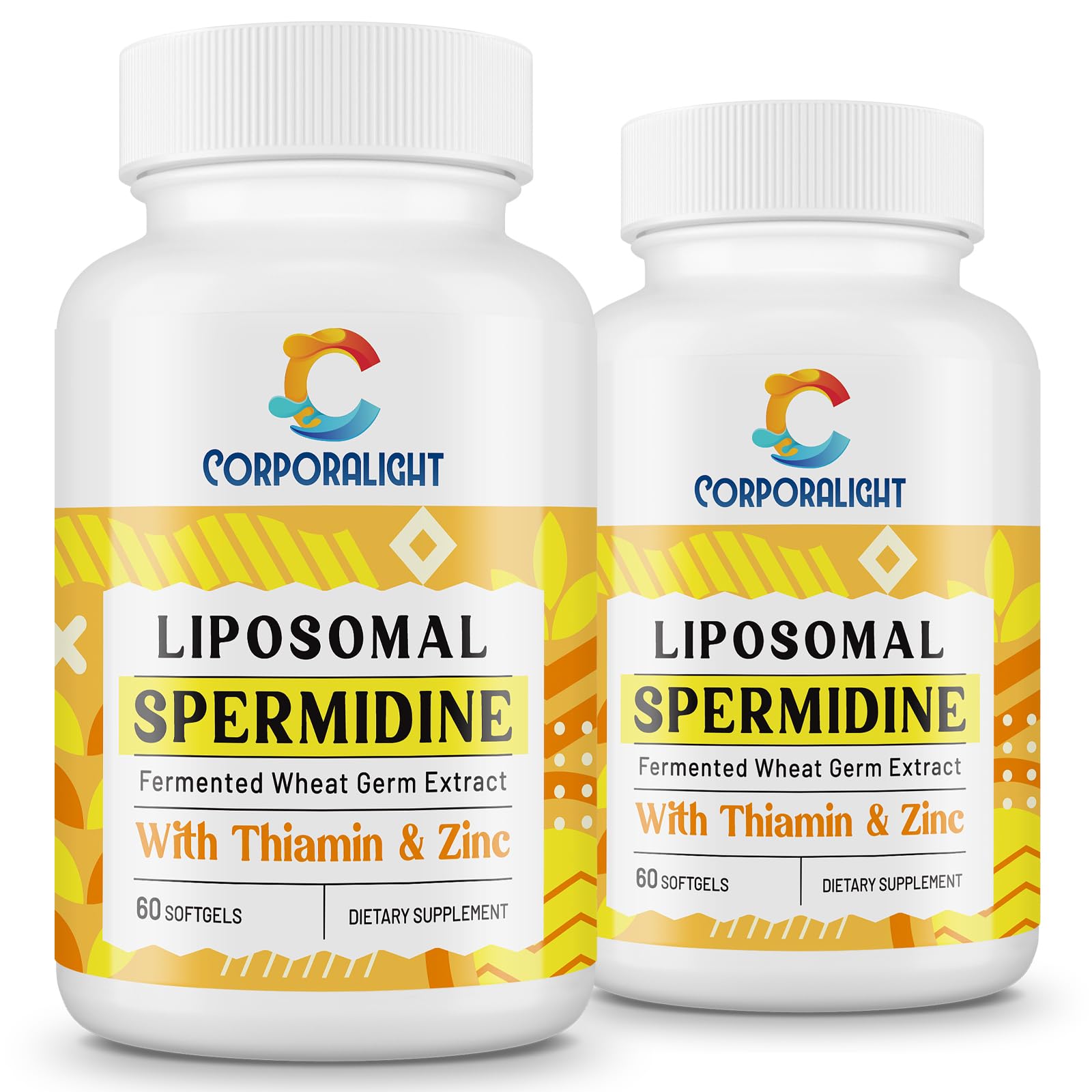 Corporallight Spermidina 30 mg cápsula blanda, enfoque en renovación celular.