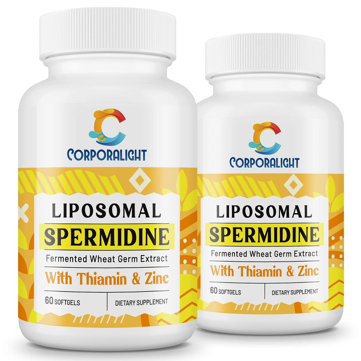 Corporallight Spermidina 30 mg cápsula blanda, enfoque en renovación celular.