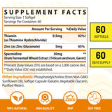 CORPORALIGHT Spermidina 30mg, entrega liposomales para mejor absorción celular.
