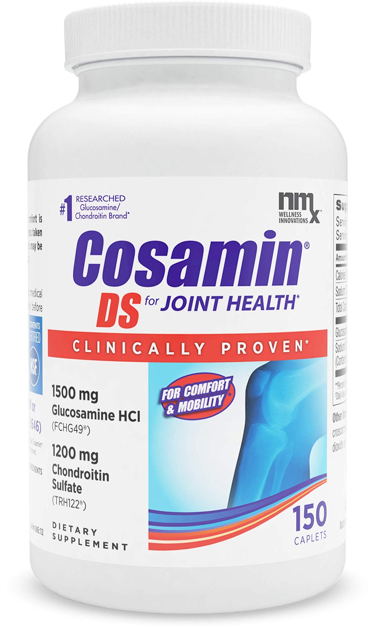 Cosamin DS AUCHOIS cápsulas recubiertas en botella para soporte articular diario