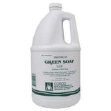 Cosco jabon verde puro para tatuajes, ideal para limpieza previa de piel y preparación de plantillas.