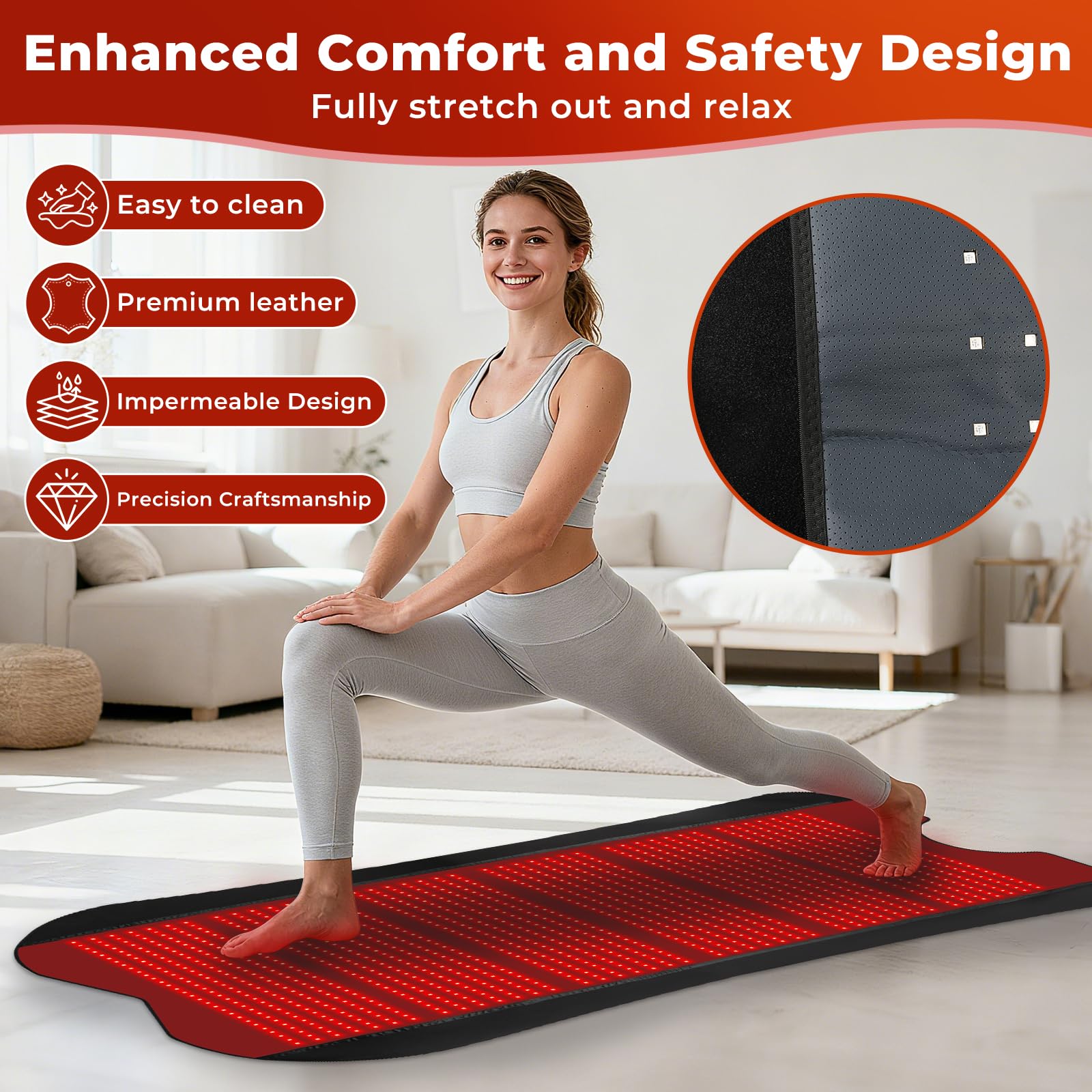 Cosnyu diseño curvo ergonómico se adapta al cuerpo para mayor comodidad