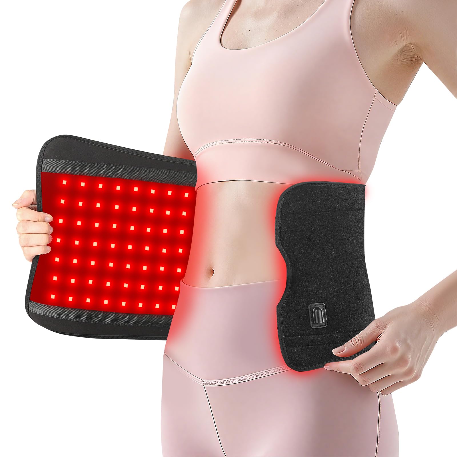 Cosnyu manta de terapia de luz roja para el cuerpo, cobertura amplia y suave.