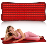 Cosnyu manta de terapia luz roja 60x24, cobertura amplia para relajación en casa.