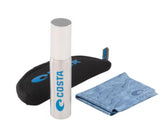 Costa Del Mar kit de limpieza para gafas con paño de microfibra y estuche.