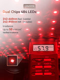 Cosytime diodos LED duales en pad ofrecen mayor cobertura para el cuerpo