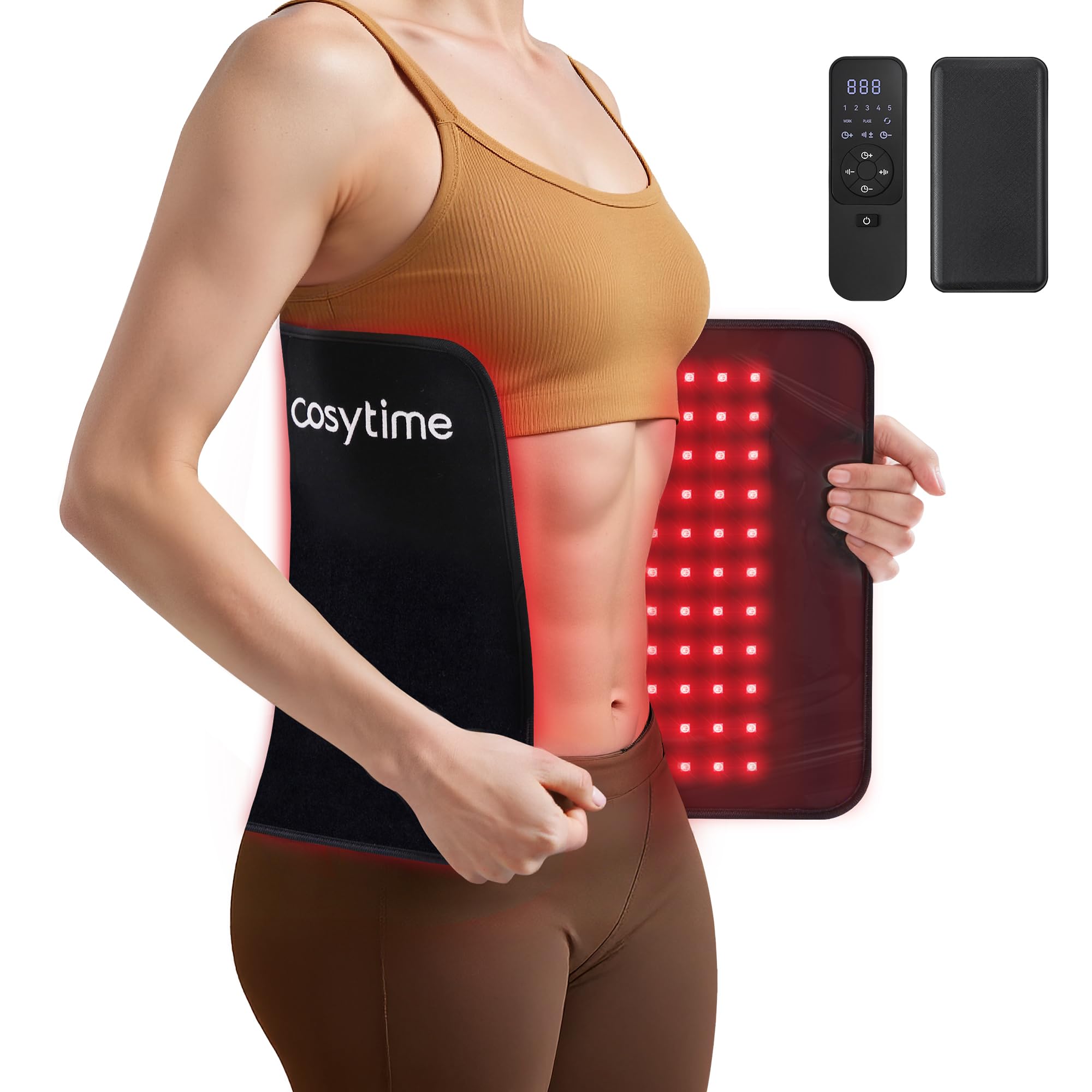 Cosytime terapia luz roja en pad cuerpo para alivio suave en casa