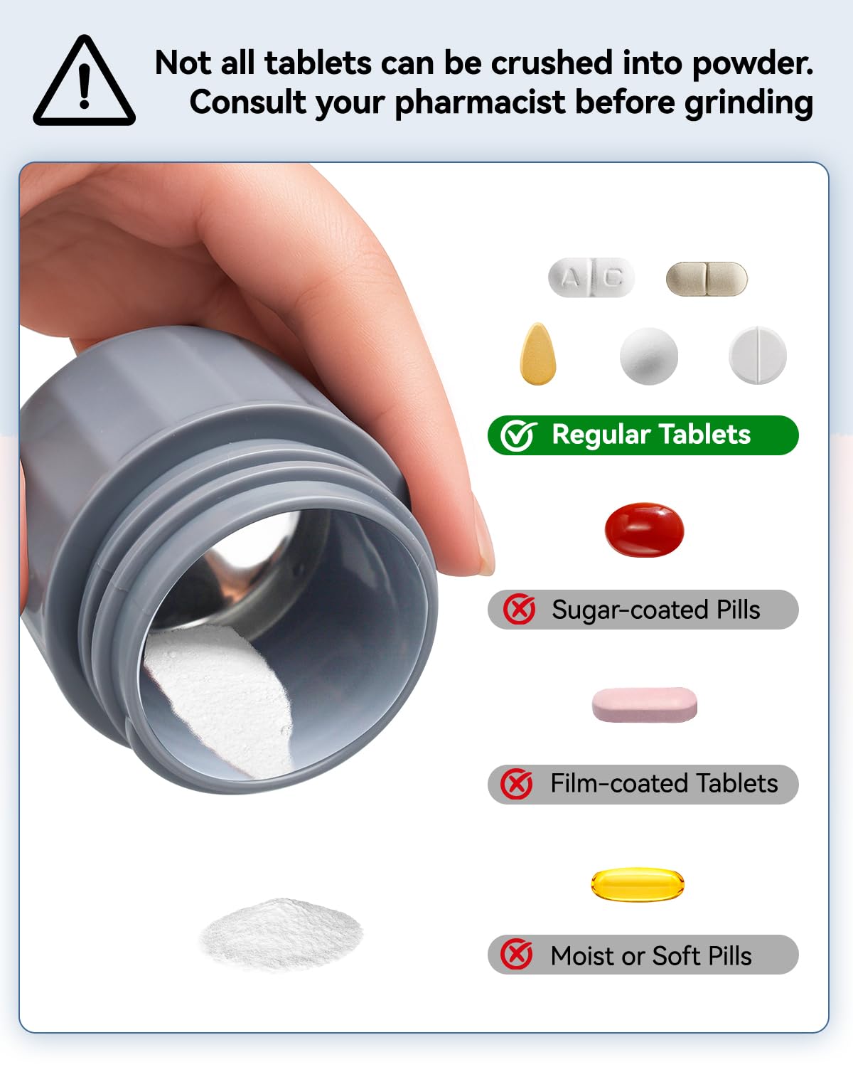 Cotatoc 3 en 1: mango ergonómico para un manejo cómodo.