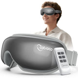 Cotsoco masaje ocular con calor dual para relajar ojos cansados tras pantallas.