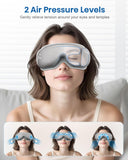 Cotsoco control remoto ergonómico para ajustar calor y presión sin abrir los ojos.