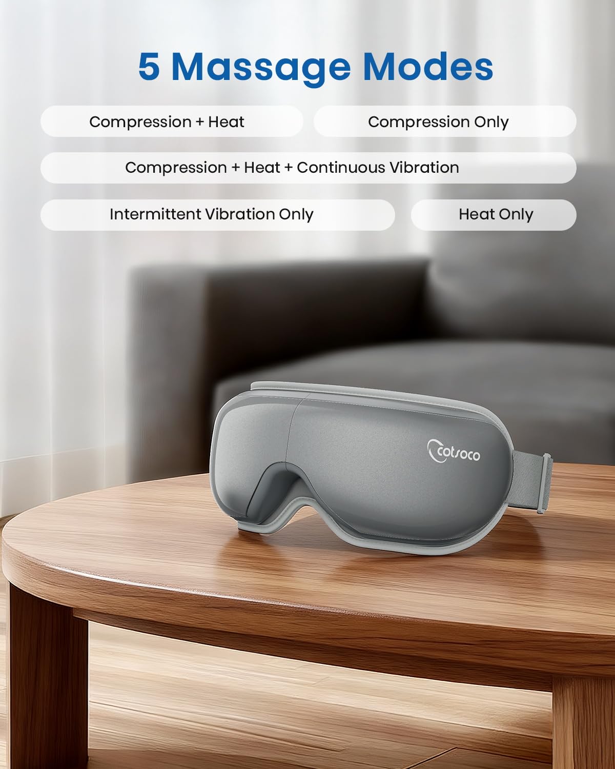 Cotsoco diseño plegable y ligero, ideal para viaje y almacenamiento.