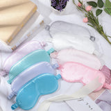 Coume mascarilla de seda, ligera y portátil para dormir en casa o viaje