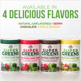 Country Farms Super Greens Chocolate: mezcla conveniente para smoothies y bebidas sin esfuerzo.