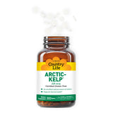 Country Life Arctic-Kelp cápsulas y nutrientes esenciales para yodo y vitalidad diaria