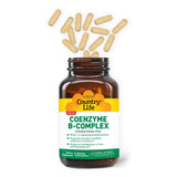 Country Life Coenzima B-Complejo: dosis diaria conveniente para rutina saludable.