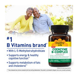 Country Life Coenzyme B-Complex cápsulas: soporte al metabolismo y claridad mental