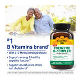 Country Life Coenzyme B-Complex: laboratorio de pruebas garantiza control de calidad.