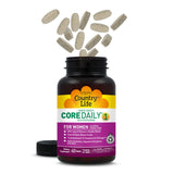 Country Life Core 1, probióticos y enzimas, favorece la digestión y absorción de nutrientes.