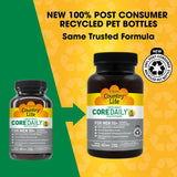 Country Life CORE DAILY-1, etiqueta de ingredientes, nutrientes naturales para salud diaria.