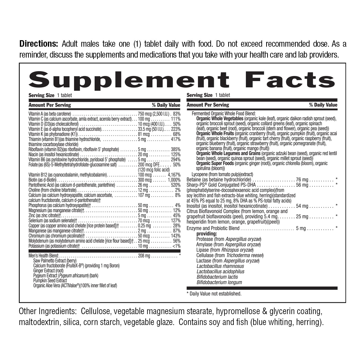 Country Life CORE DAILY-1, mezcla de nutrientes y superalimentos para apoyo general.