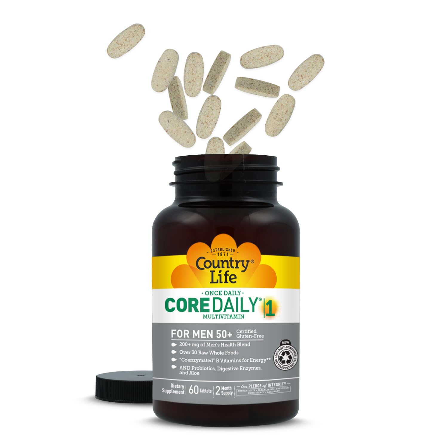 Country Life CORE DAILY-1, uso diario para energía sostenida y bienestar cotidiano.