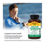 Country Life magnesio glicinato certificado, libre de gluten y vegano