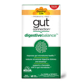 Country Life Gut Connection, frasco de cápsulas para apoyar la salud intestinal y el confort diario.