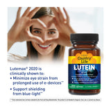 Country Life Lutein 20 mg filtro luz azul: protección frente a pantallas.
