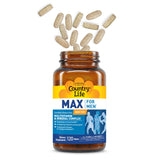 Country Life Max magnesio para la salud cardíaca y energía diaria.