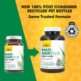 Cápsulas Maxi-Hair Plus Biotin, fáciles de incorporar en la rutina diaria.