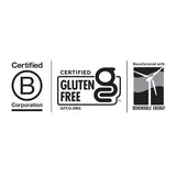 Country Life Omega-3: etiqueta sin gluten que garantiza ingredientes limpios y aptos para dietas.