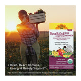 Country Life Realfood Organics multivitaminas para mujeres, botella de uso diario