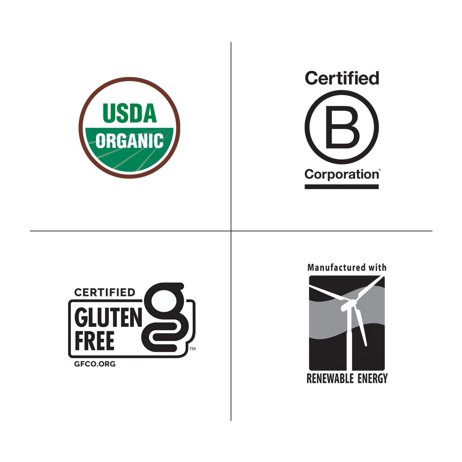 Realfood Organics Prenatal, logotipo USDA Organic para confianza y transparencia.