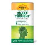 Country Life Sharp Thought formato PS conjugada y DHA de Omega-3.