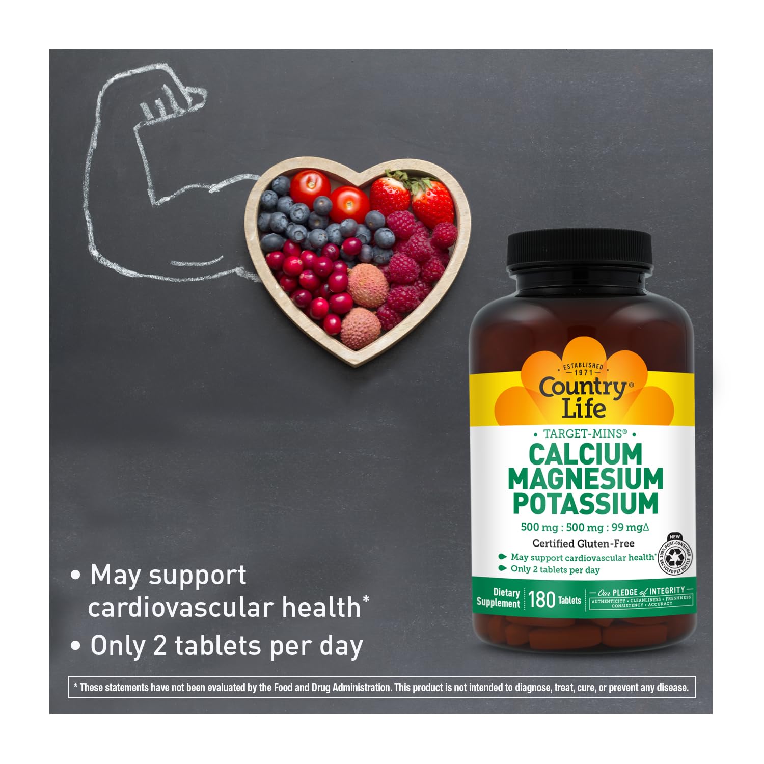 Country Life Target Mins: etiqueta libre de gluten para personas sensibles.