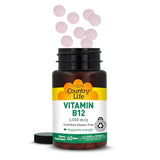 Country Life Vitamina B12: tabletas, beneficios para la vitalidad y la función cerebral.