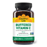 Country Life Vitamina C bufferizada con bioflavonoides, tableta para uso diario.