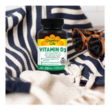Country Life Vitamina D3 2500 UI — fábrica certificada NSF-GMP para calidad