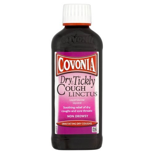Covonia Linctus: botella de 150 ml para uso práctico en tos seca