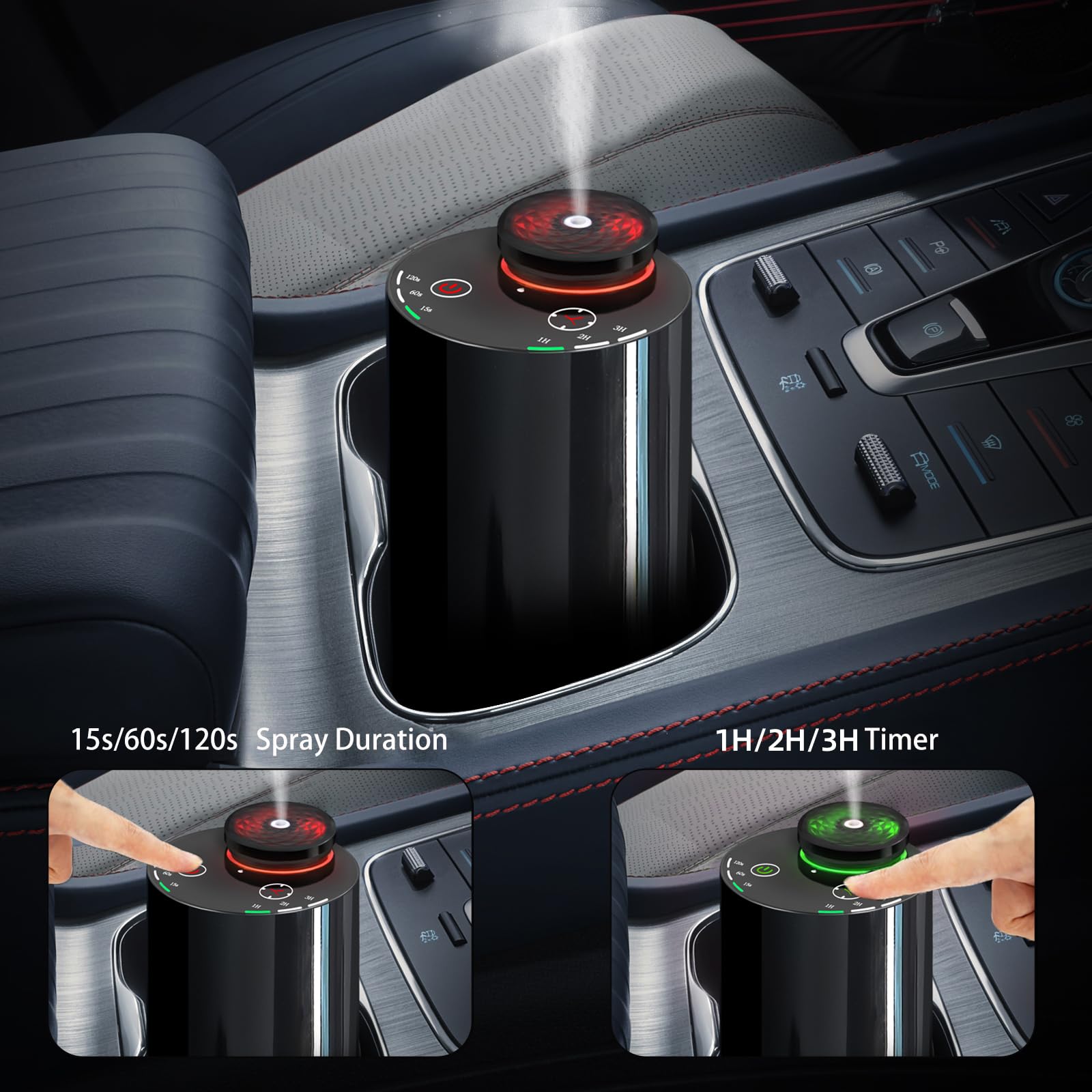 Difusor covozon para coche, aroma continuo mientras viajas.