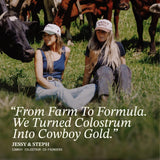 Beneficios posibles de Cowboy Colostrum para bienestar diario.