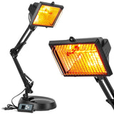Cozion lampara infrarroja 150W en base solida para uso estable y seguro