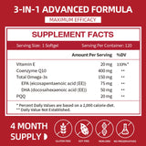 Cápsulas suaves de Cozynol CoQ10-400 mg listas para tragar.