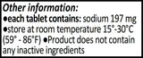 CP Citargen, tomar con abundante agua para evitar malestar al consumir tabletas de 500 mg.