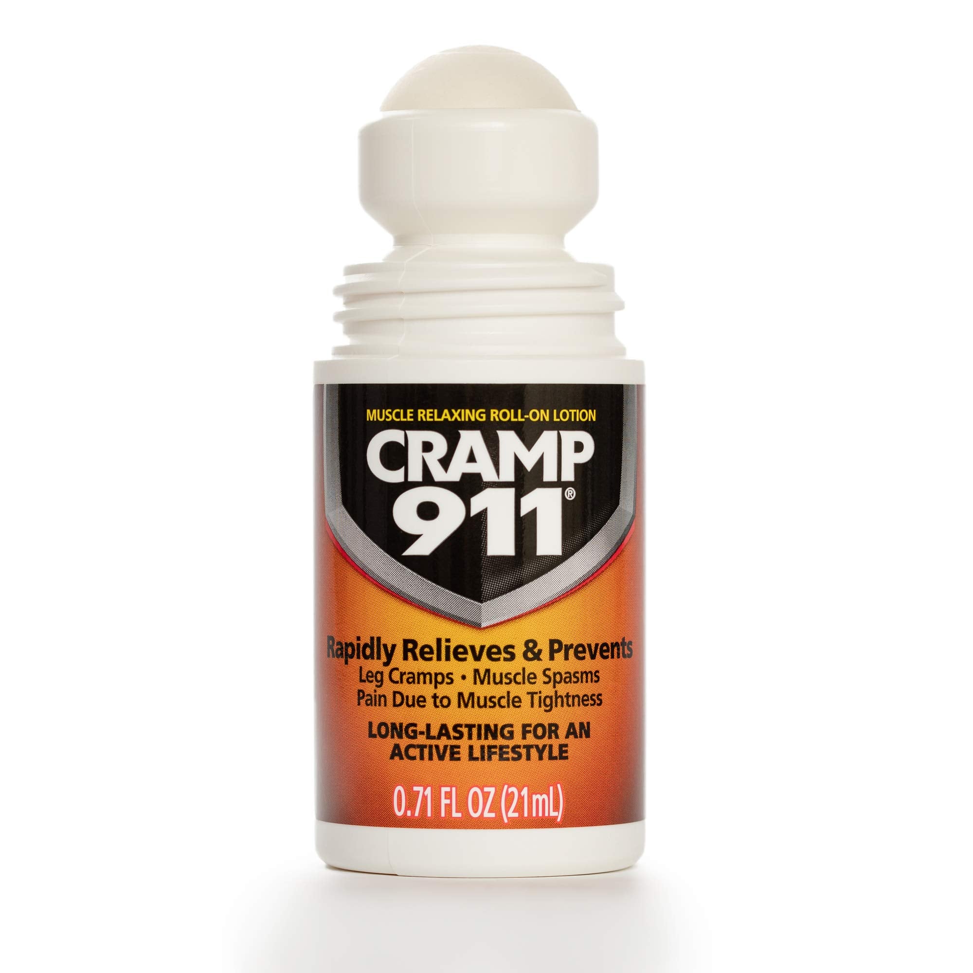Cramp911 sensación refrescante durante la aplicación y absorción rápida.