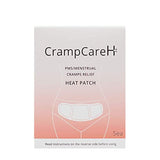 Parche CrampCareH con calor relajante y alas amplias para abdomen.