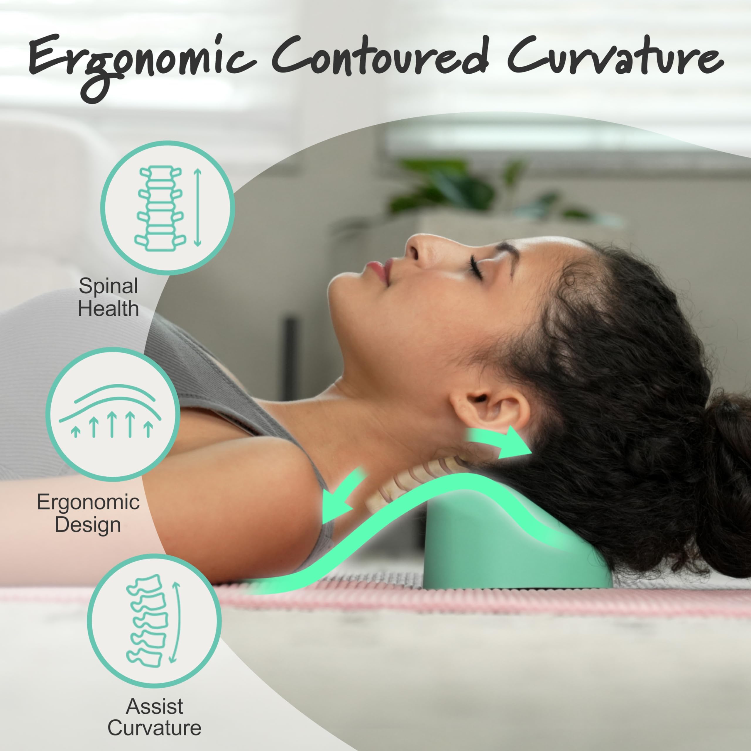 CranioCradle: ajuste de ángulo para orientar zonas específicas sin esfuerzo.