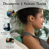 CranioCradle: relajación muscular en espalda y cuello, ideal para sesiones cortas en casa.